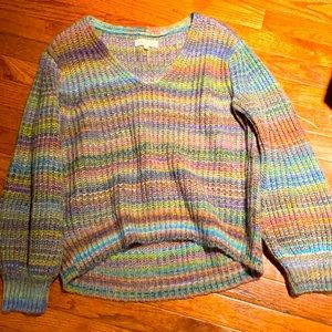 Lou & Grey Rainbow Sweater M